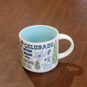 Starbucks COLORADO State Been There Series Collector Coffee Mug Cup 14 oz 2019